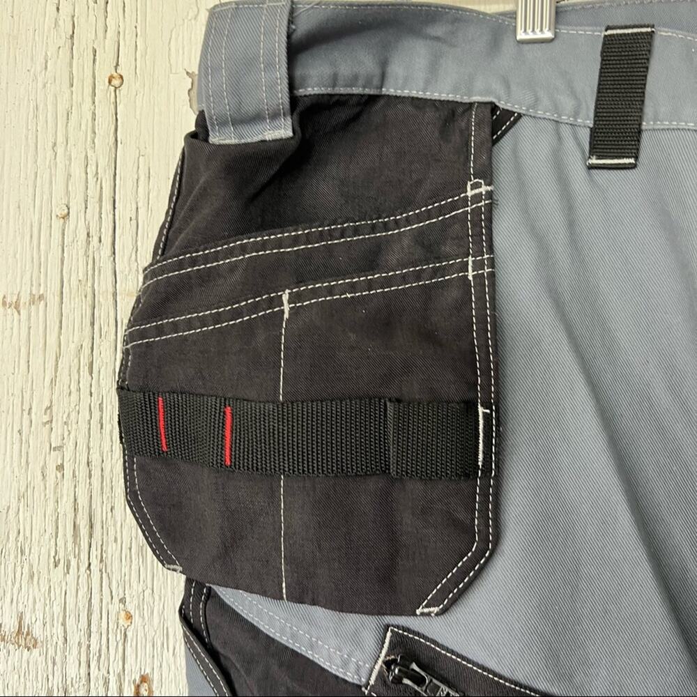 BLAKLADER Men's X1600 Work Pants Grey/Black 42/30 - Picture 5 of 11